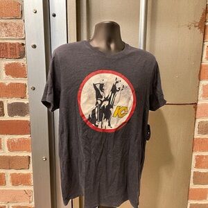 ‘47 Brand Kansas City SCOUTS blue heathered men’s size L T Shirt NEW with tag